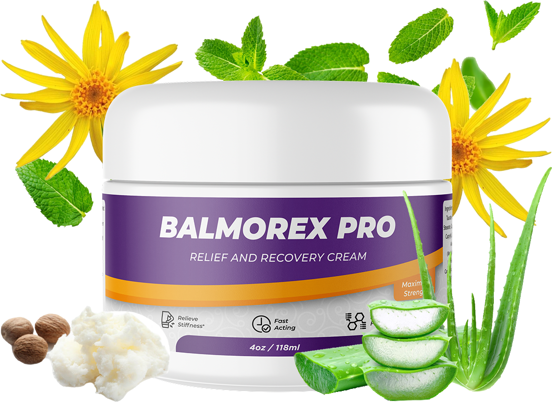 Balmorex Pro natural back and joint pain relief cream
